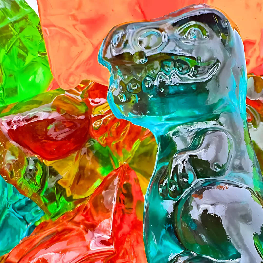 4D Jelly Gummy Dinosaur Lollies 200g