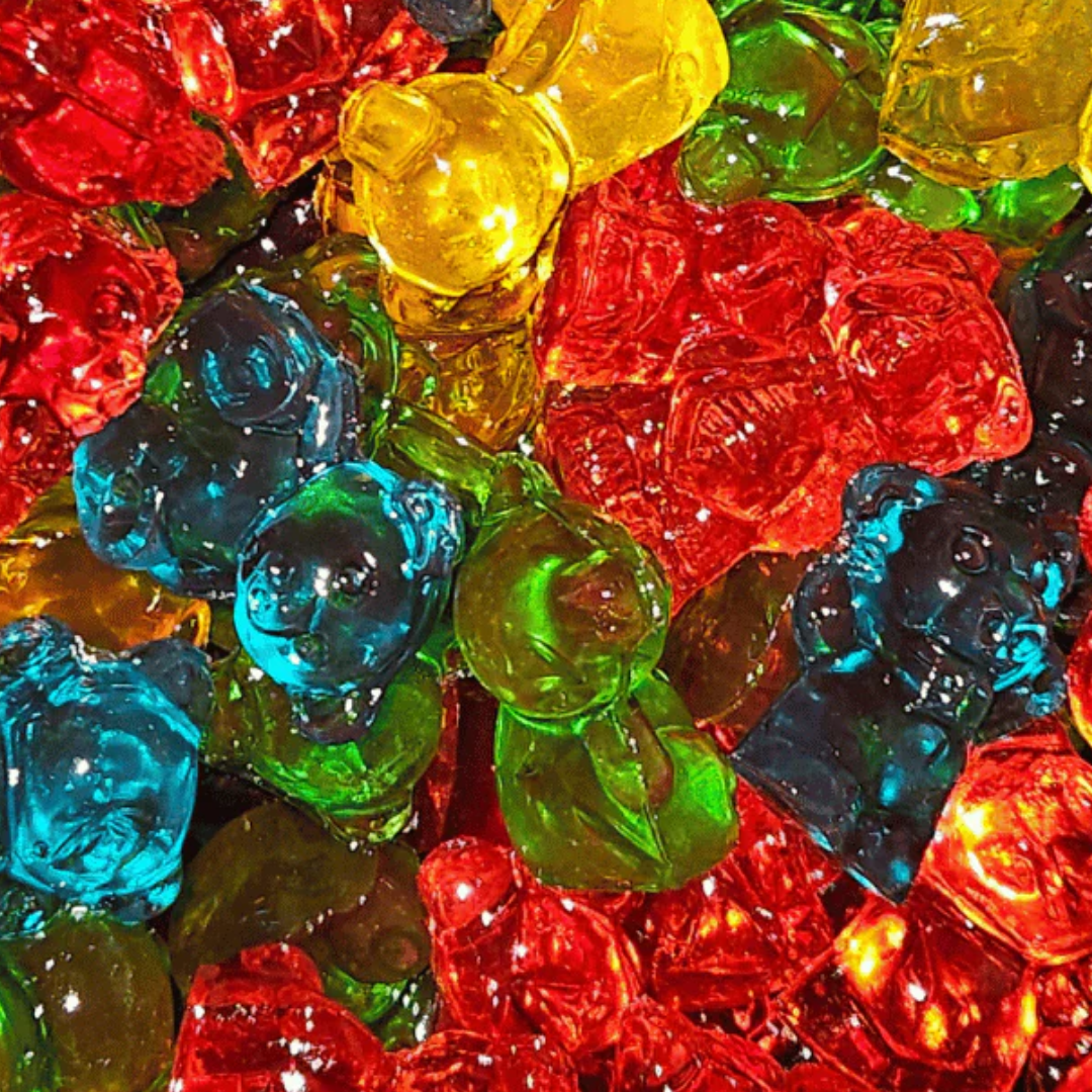 Bulk Lollies 4D Gummy Jelly Bears 1kg