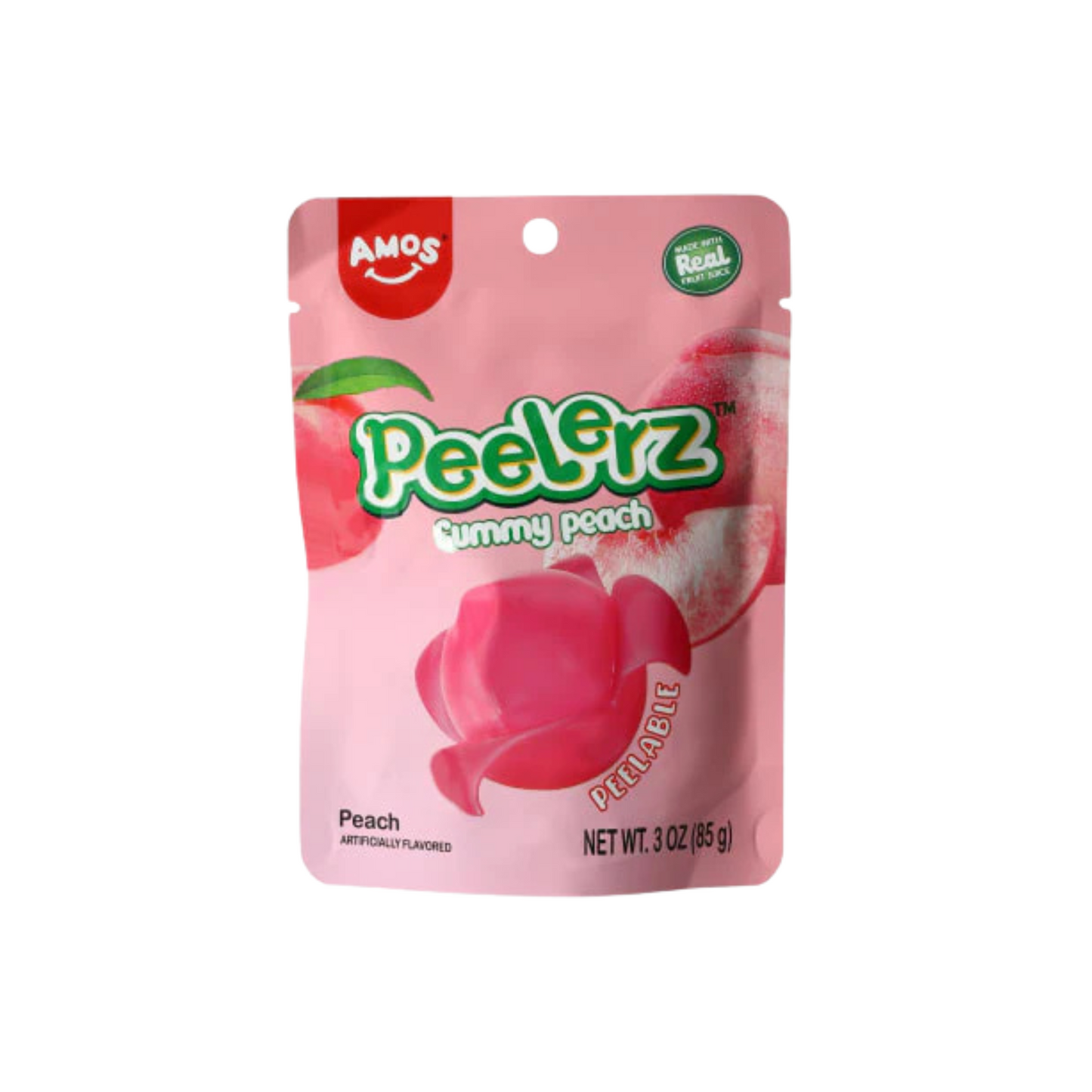 Amos Peelerz Gummy Peach Flavour