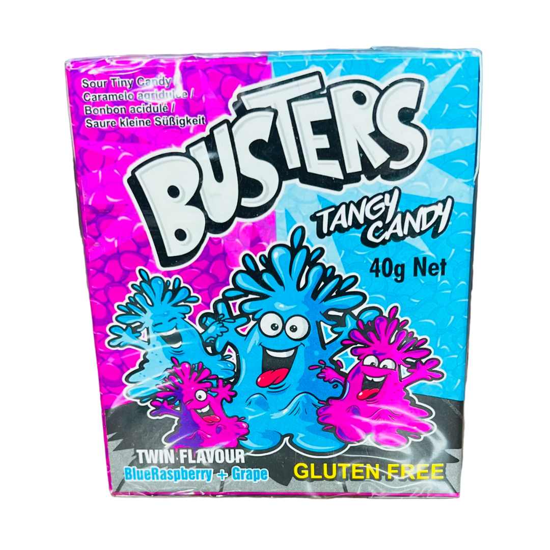 Jojo's Busters Tangy Candy Blue Raspberry Grape