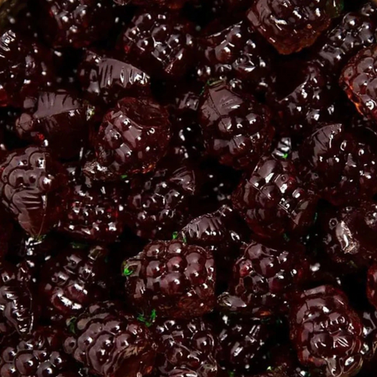 Bulk Lollies 4D Gummy Jelly Filled Grapes 1kg