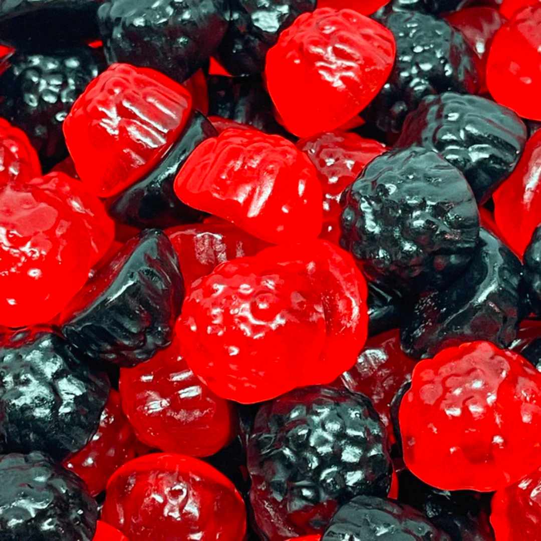 Trolli Raspberries and Blackberries Gummi 200g