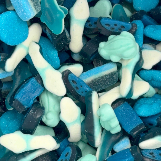 Blue Mix – 800g Premium Lollies