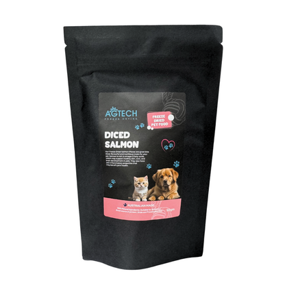 Freeze-Dried Pet Treat Bundle – 3 Pack for Cats: Chicken Breast, Salmon, & Pork Tongue – 50g Each Premium, Protein-Rich Treats for Your Feline Friend