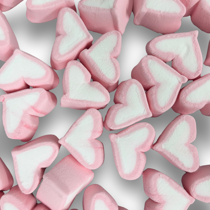 Freeze Dried Marshmallow Hearts