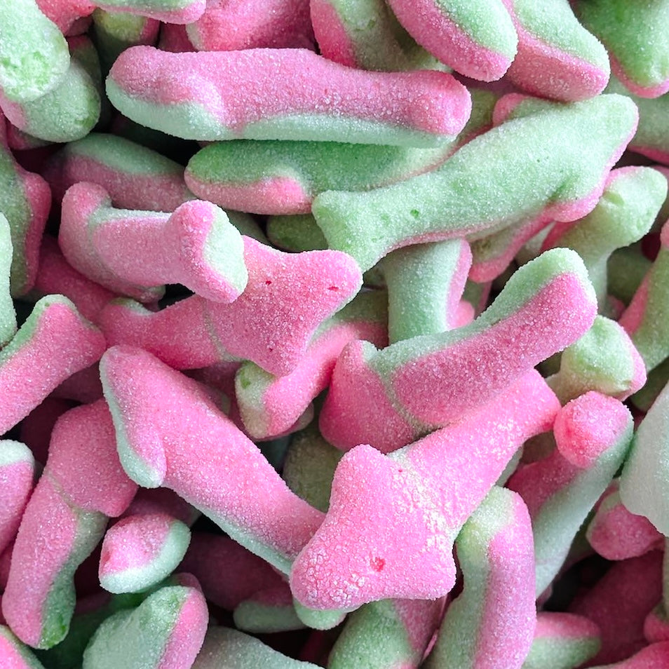 Freeze Dried Candy Watermelon Sharks – Sweetie Mail