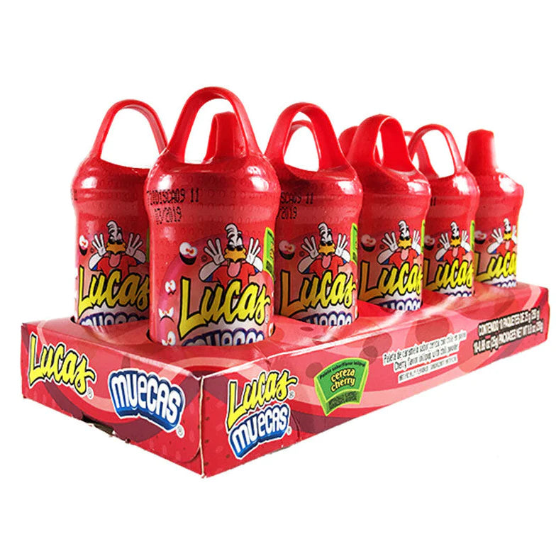 Lucas Muecas Dip Pop Cherry 10 pack