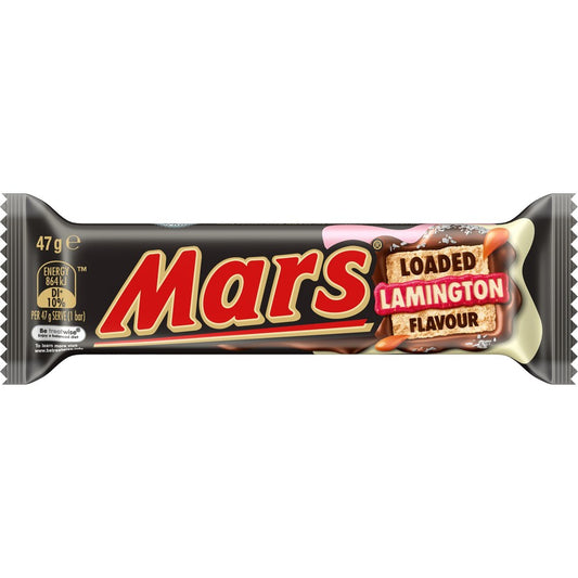 Mars Bars Loaded Lamington