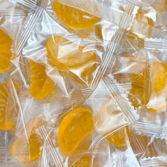 Orange Peelable Gummies – 15 Pieces (Individually Wrapped) | Peelable Gummy Lollies Australia