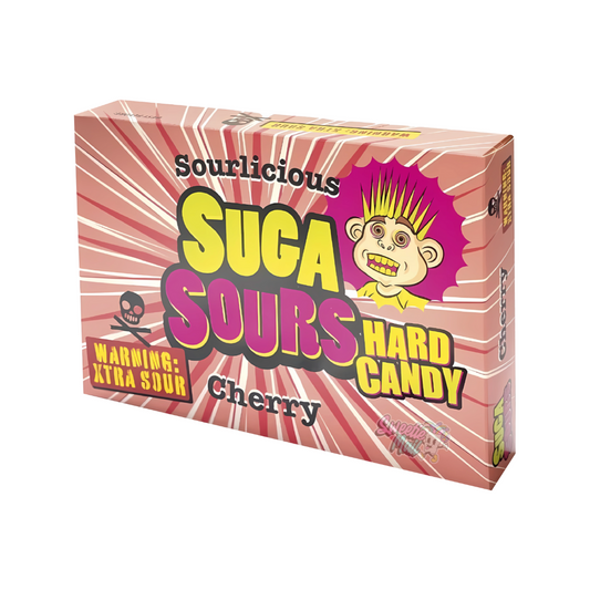 Suga Sours hard Candy Xtreme Sour Cherry UK