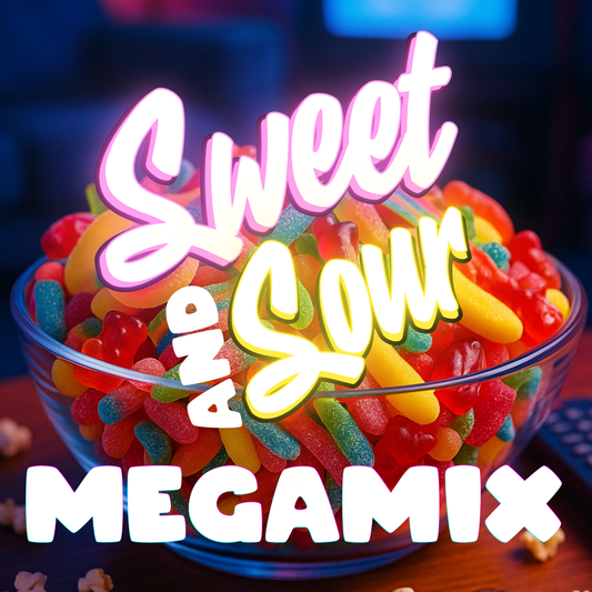 Sweetie Mail MegaMix – Sweet & Sour Lollies Share Bag