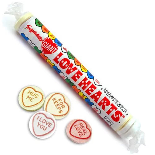 Swizzels Love hearts roll UK