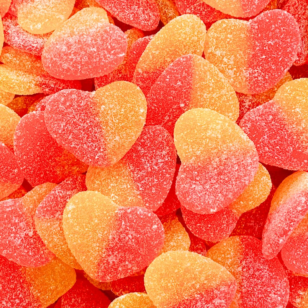 Trolli Sour Peach Hearts 200g