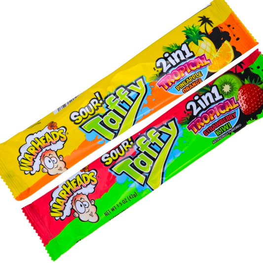 Warheads Tropical Sour Taffy USA Pick Your Flavour