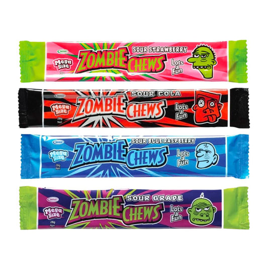 Zombie Chews Mega Size Pick your Flavour