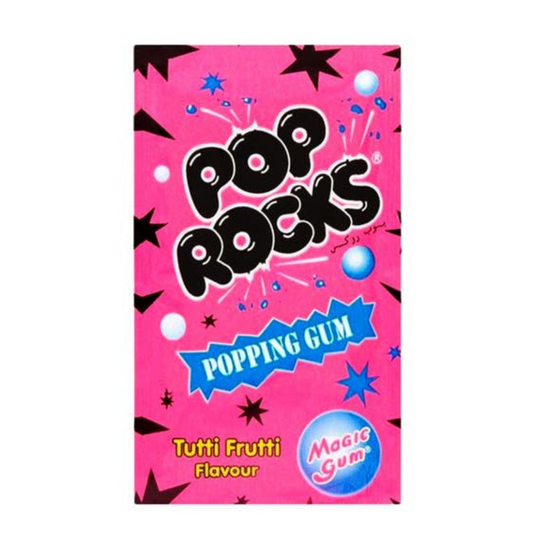 Pop Rocks Popping Magic Gum Tutti Frutti