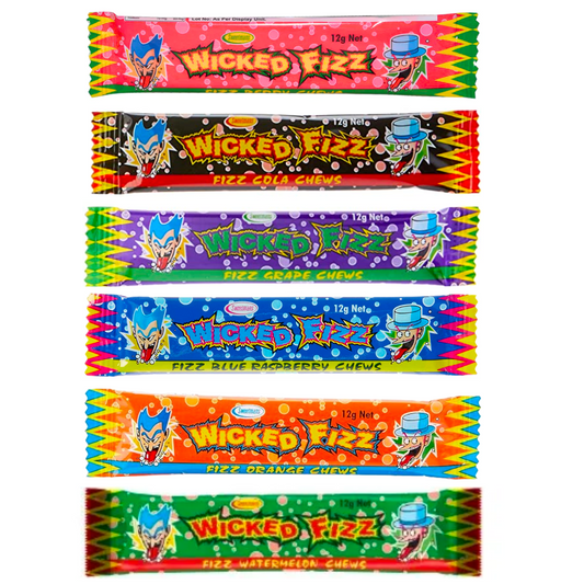 Wicked Fizz Bars Pick Your Flavour
