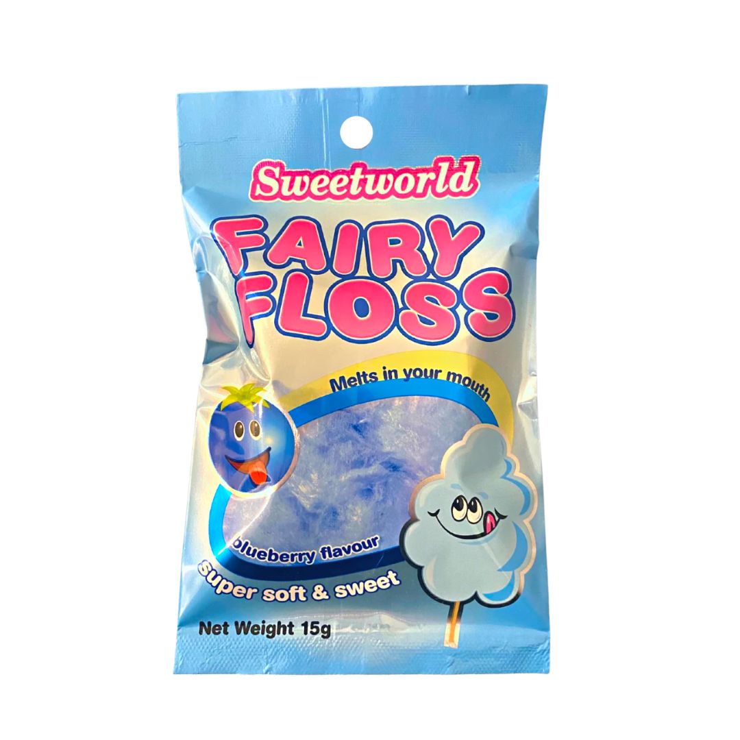 Sweetworld Fairy Floss Blueberry