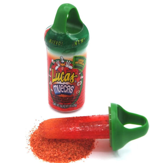 Lucas Muecas Watermelon Mexican Dipper with Powder Candy